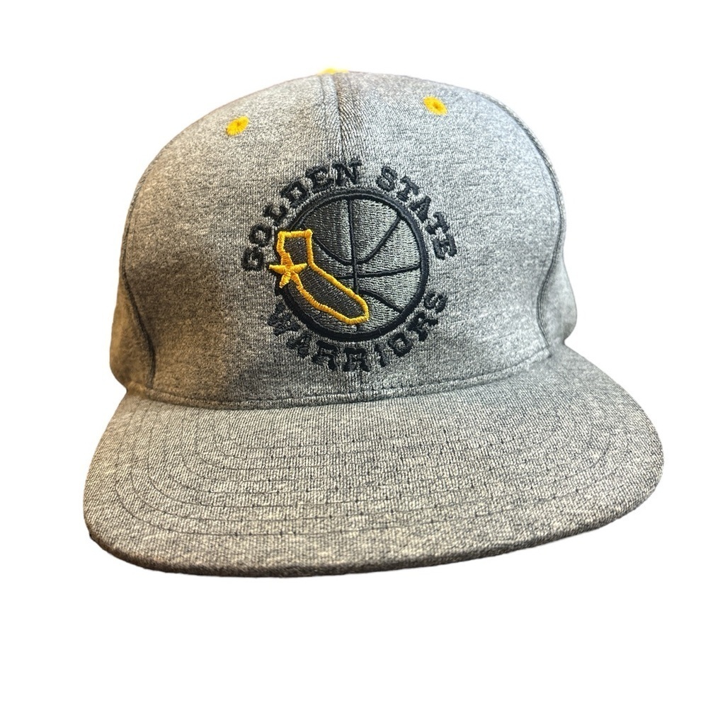 Mitchell & Ness‎ Golden State Warriors Snap Back Grey and Yellow